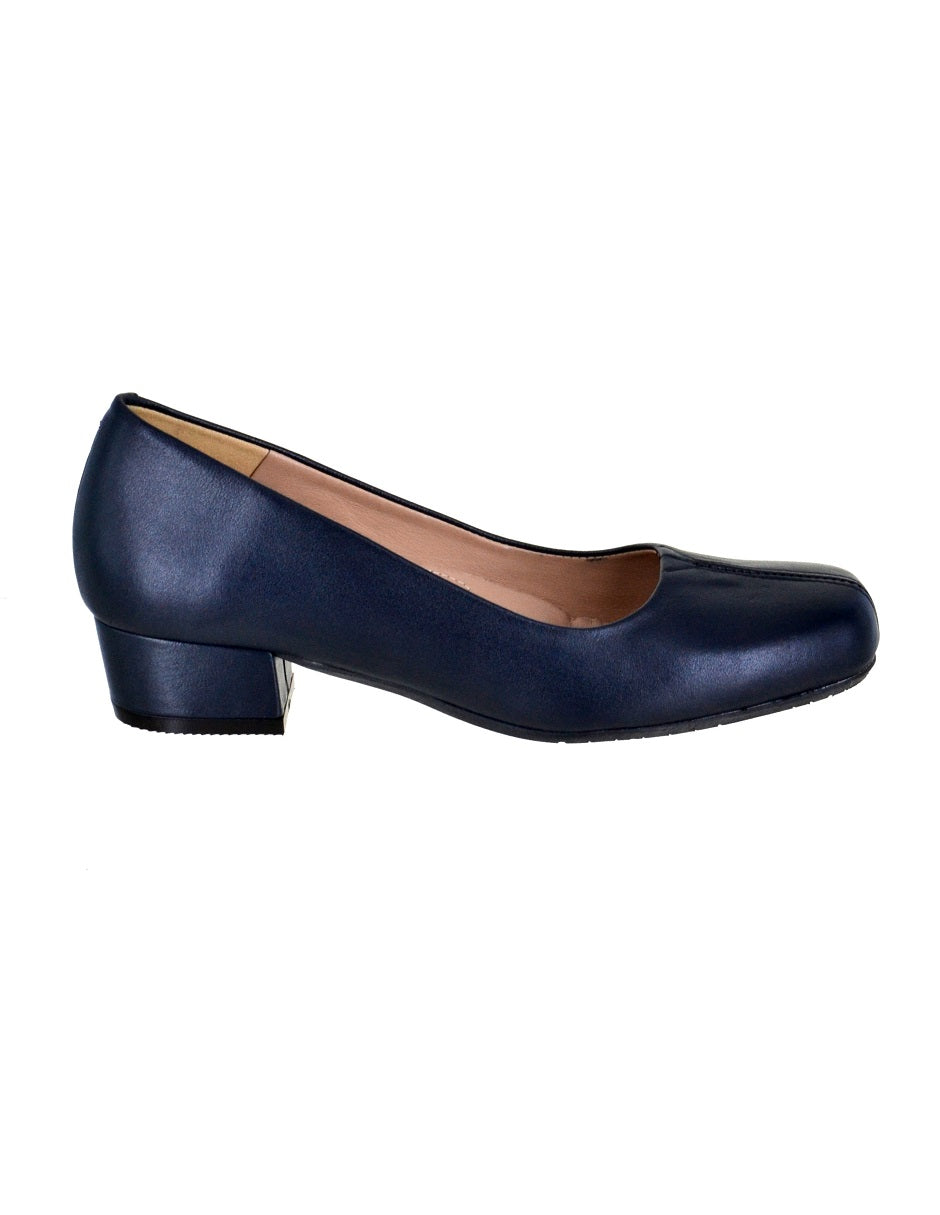 Zapato de vestir con elástico oculto