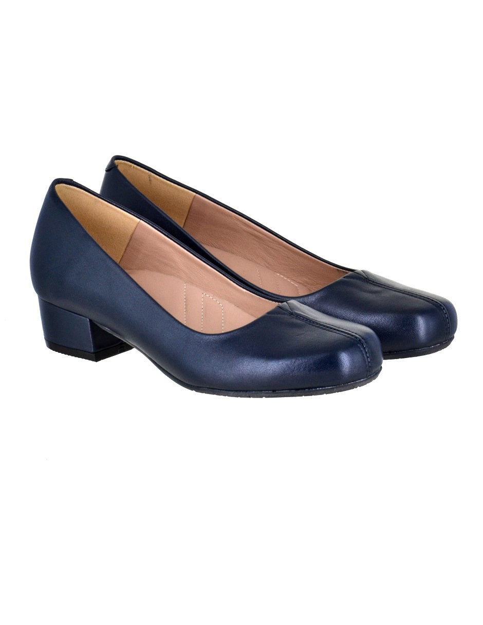 Zapato de vestir con elástico oculto