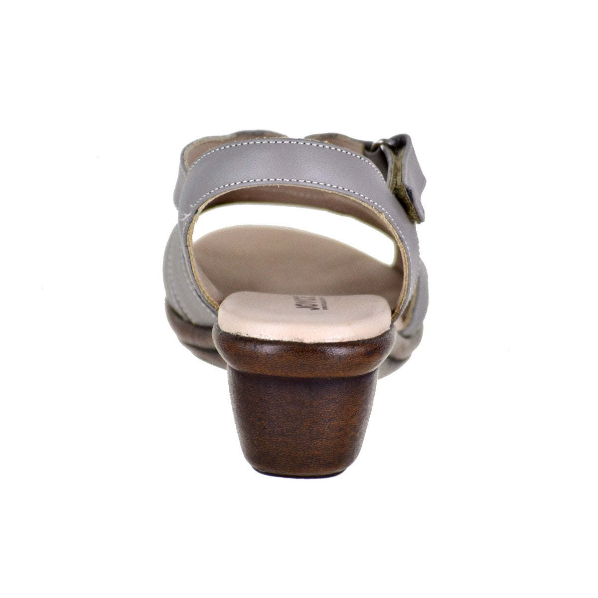 Sandalia plataforma con ajuste de velcro