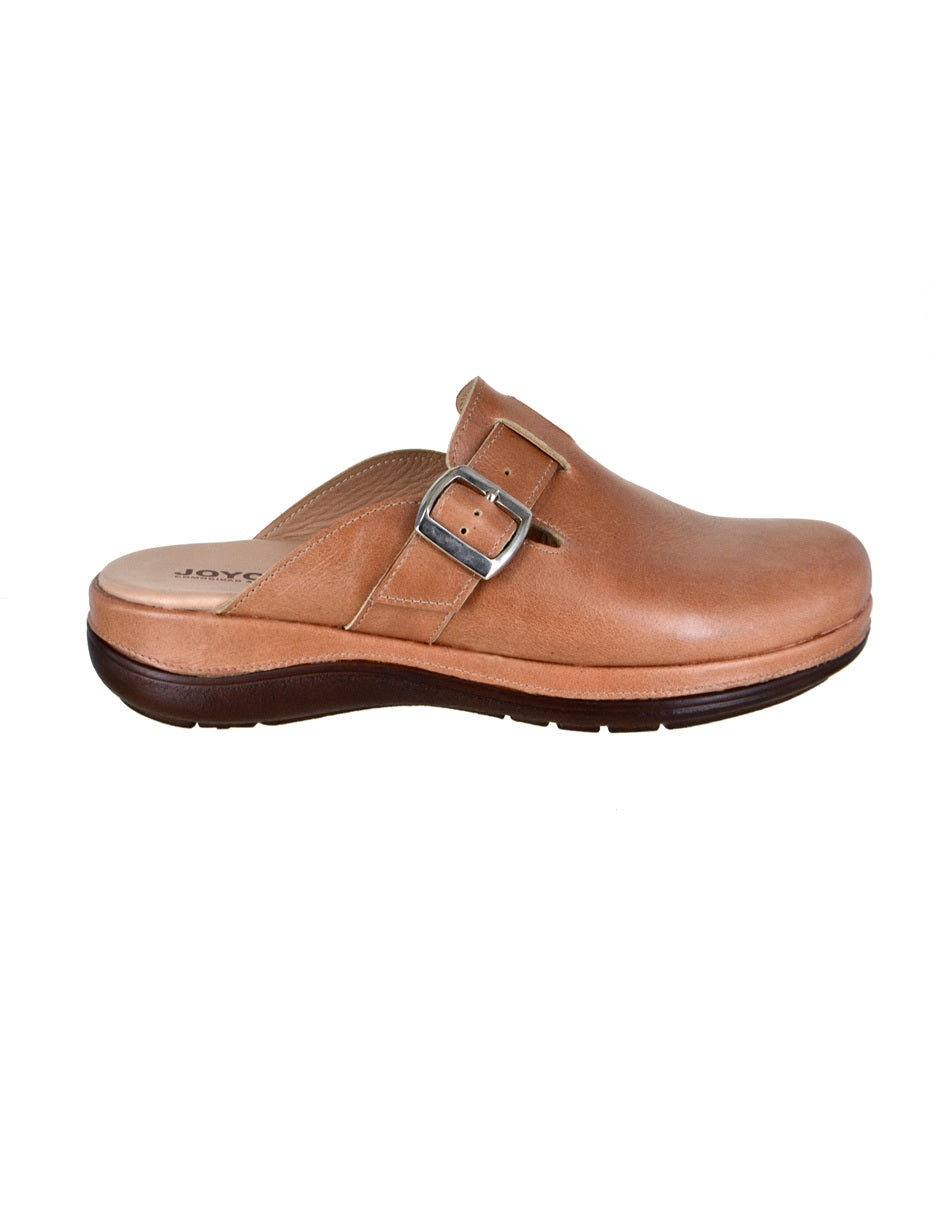 Mule Casual de Piel con Ajuste