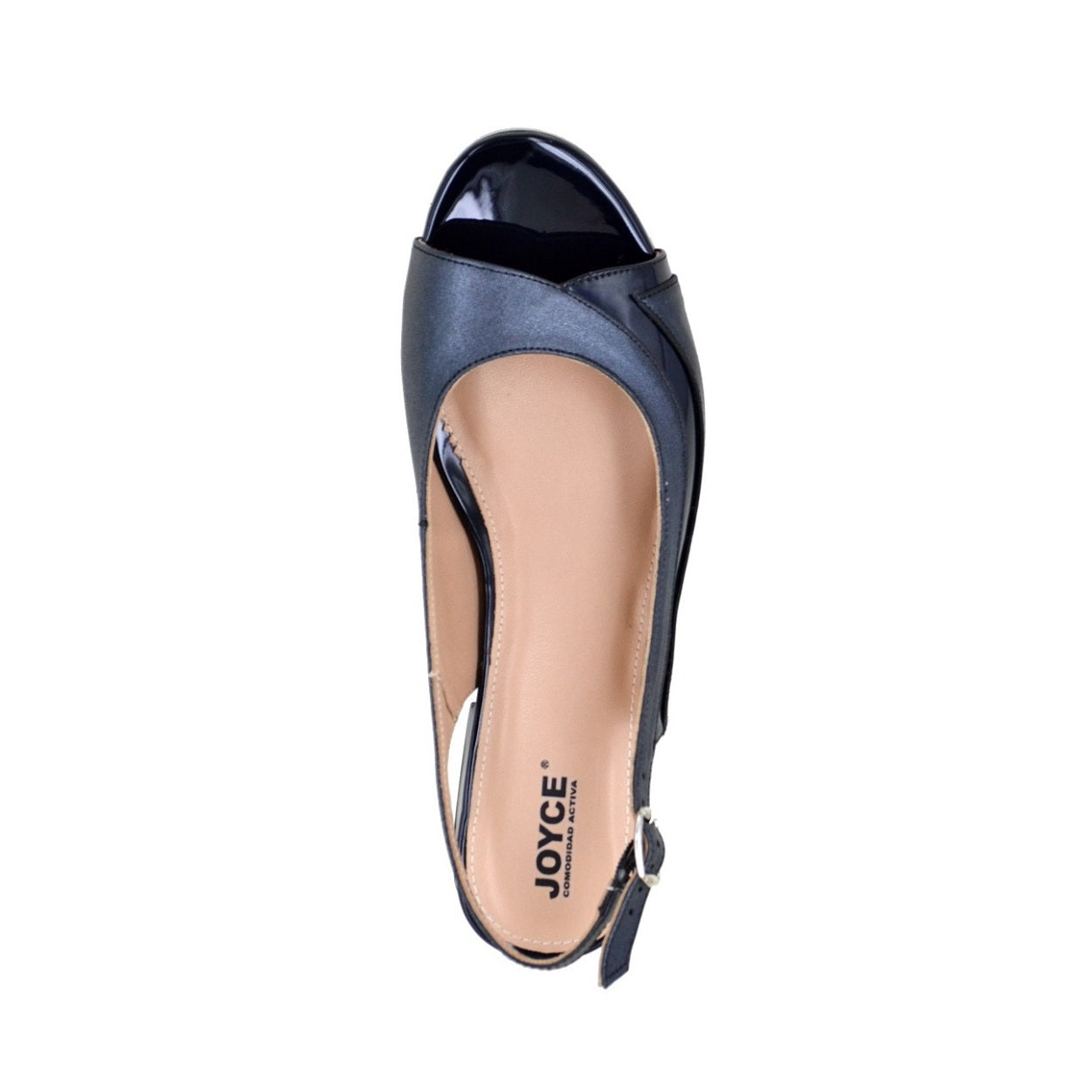 Sandalia de piel tipo Slingback