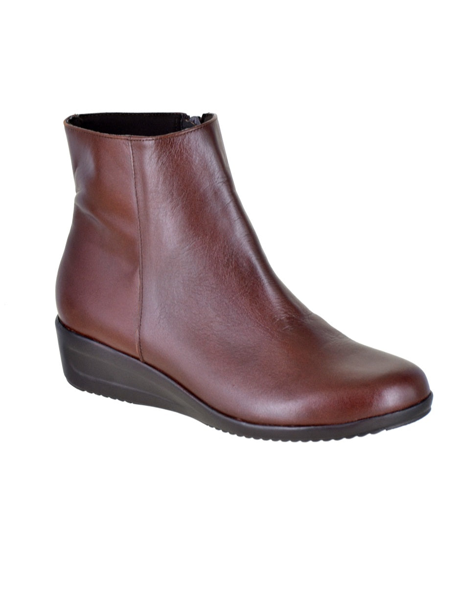 Botín clásico de piel