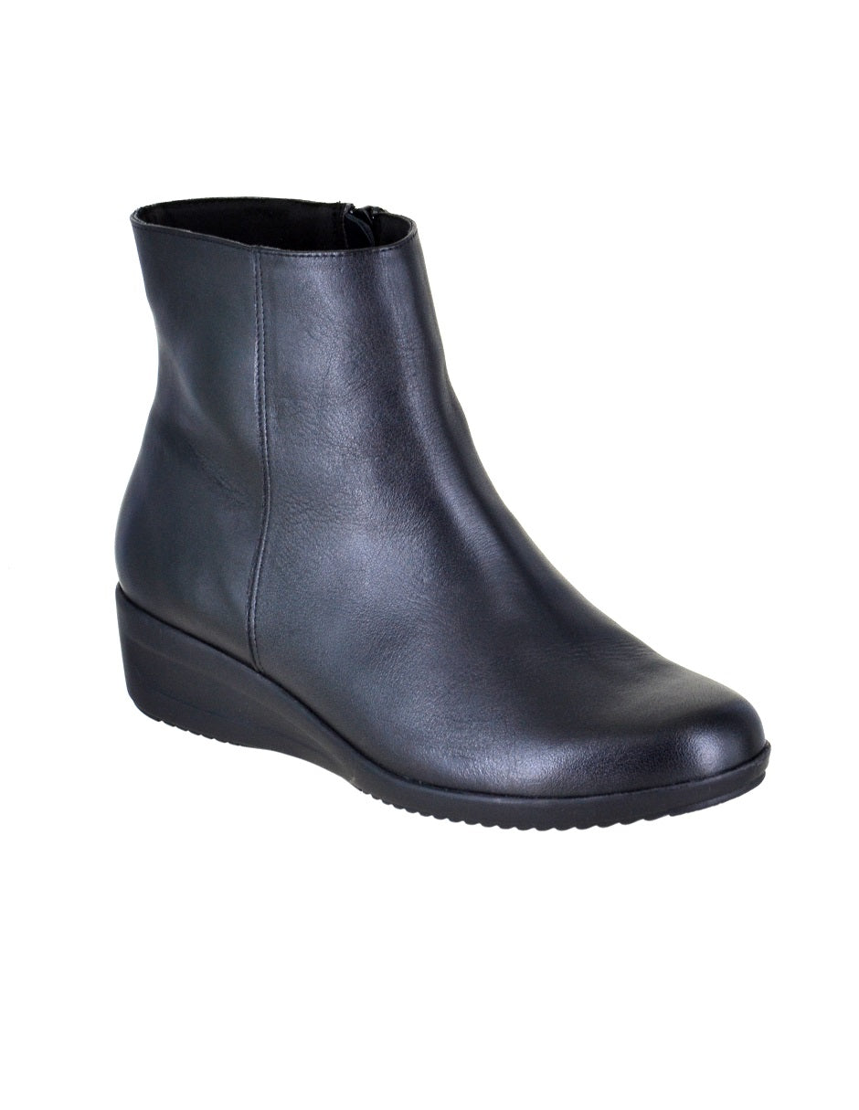 Botín clásico de piel