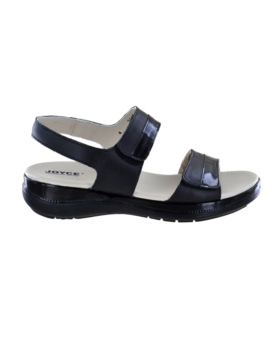 Sandalia combinada con doble ajuste