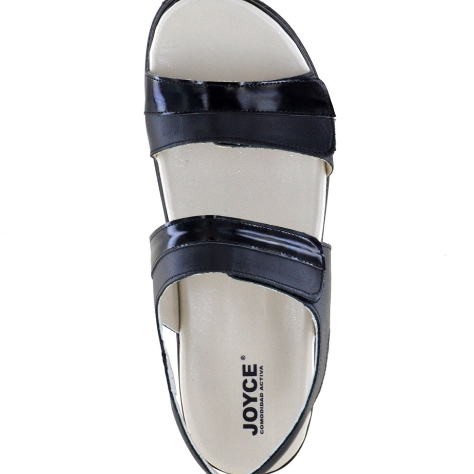 Sandalia combinada con doble ajuste