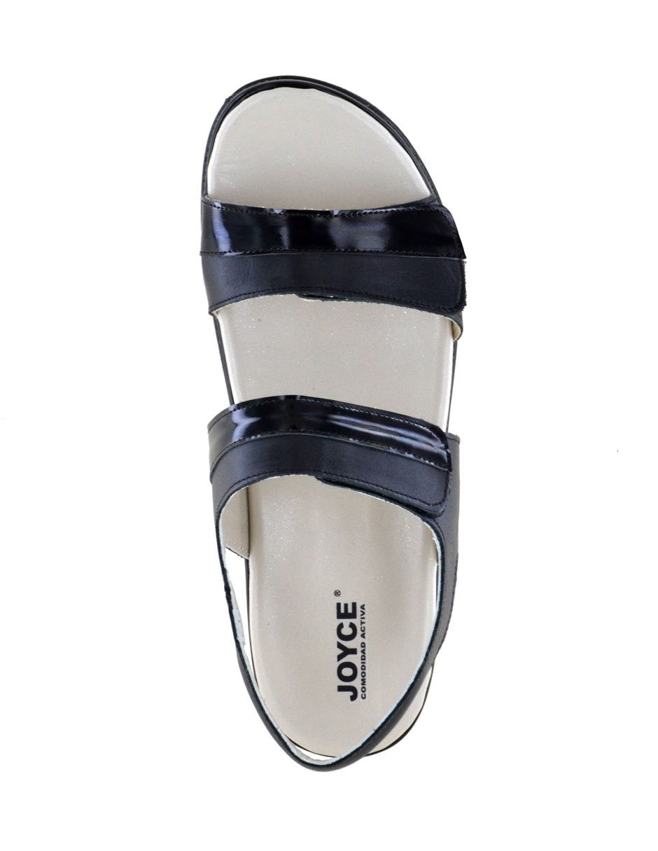 Sandalia combinada con doble ajuste