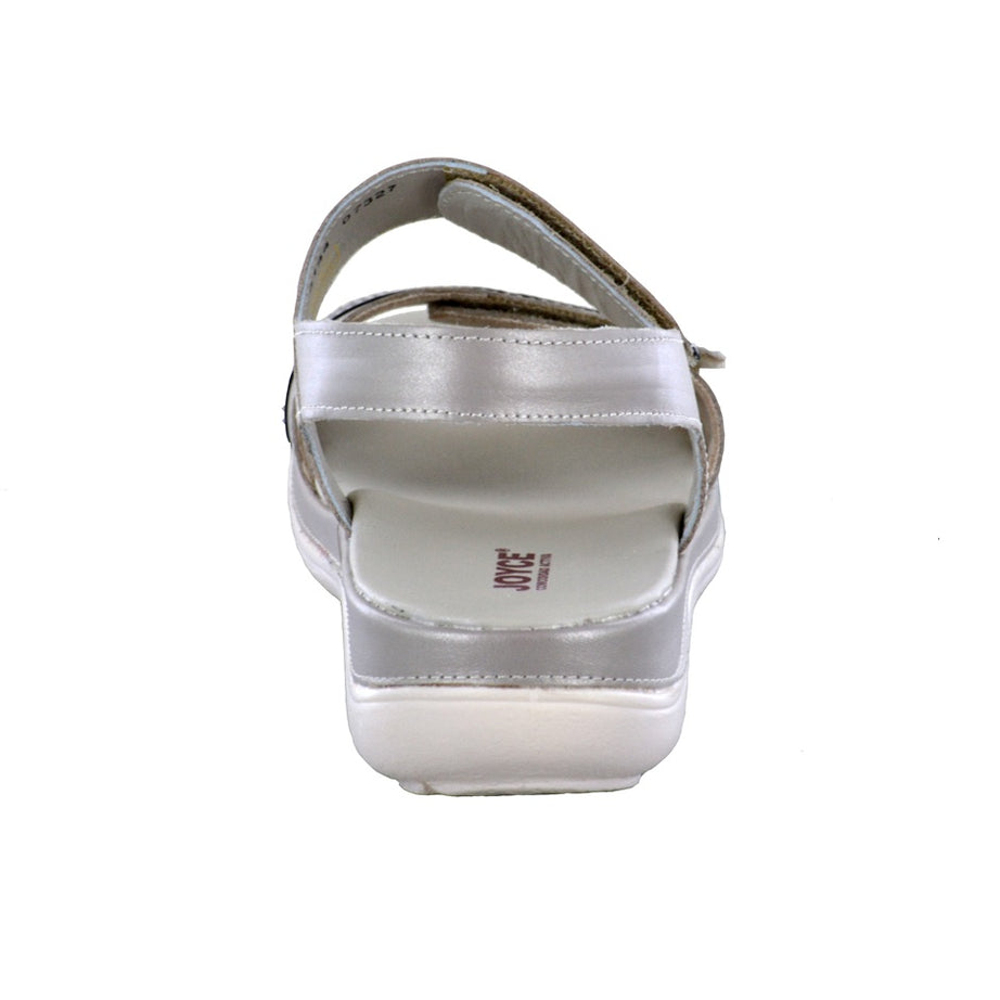 Sandalia combinada con doble ajuste