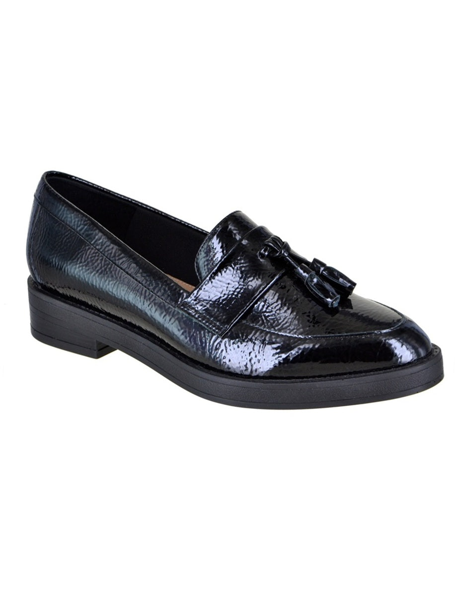 Mocasín Irina - negro
