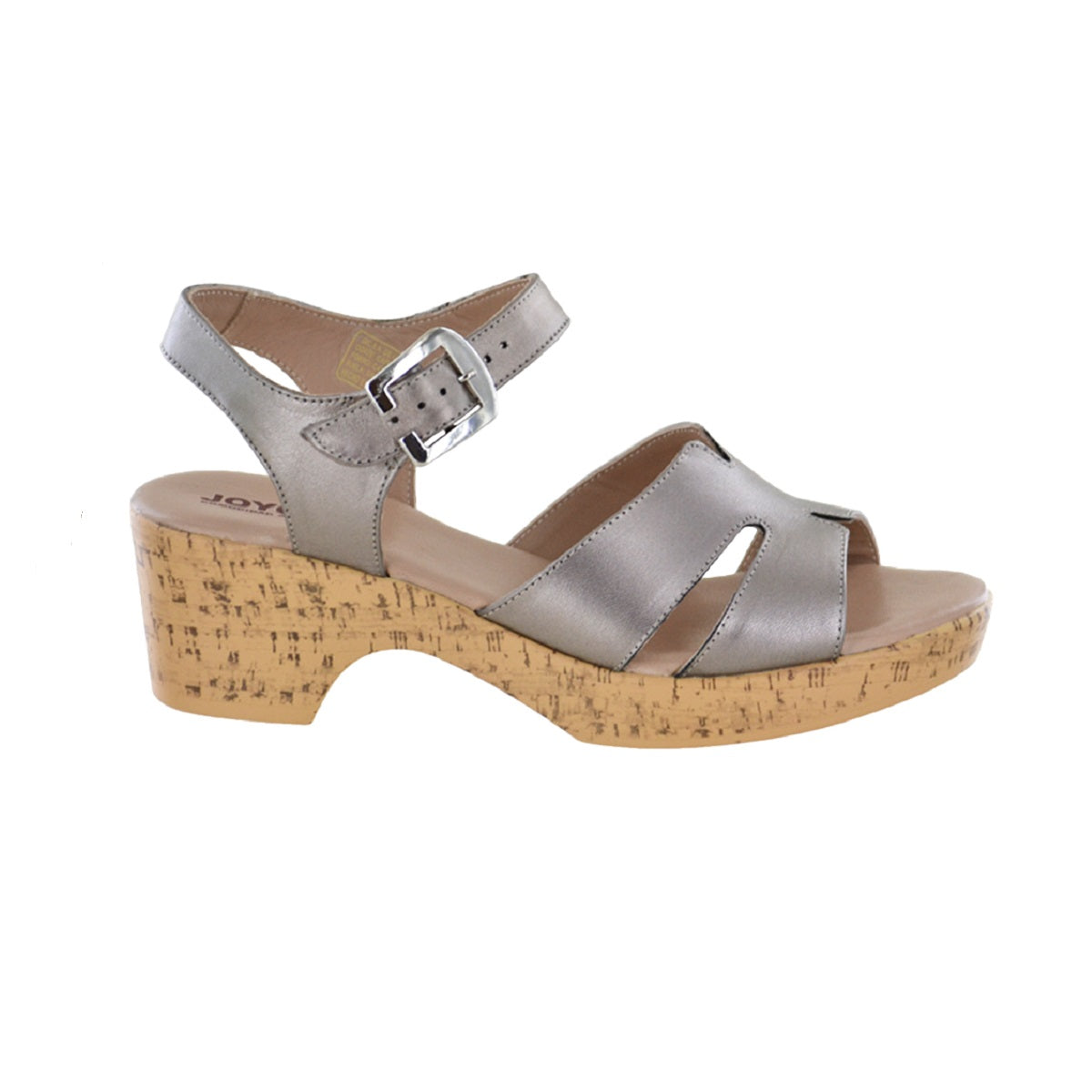 Sandalia en plataforma tipo corcho