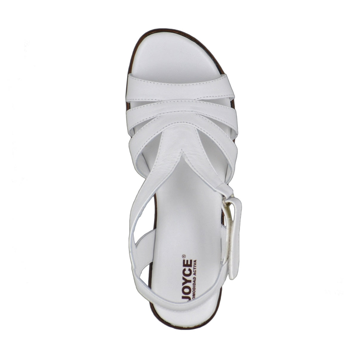 Sandalia plataforma con ajuste de velcro