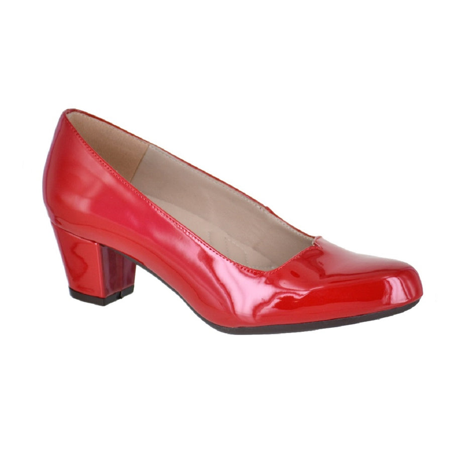 Zapatilla lisa de charol