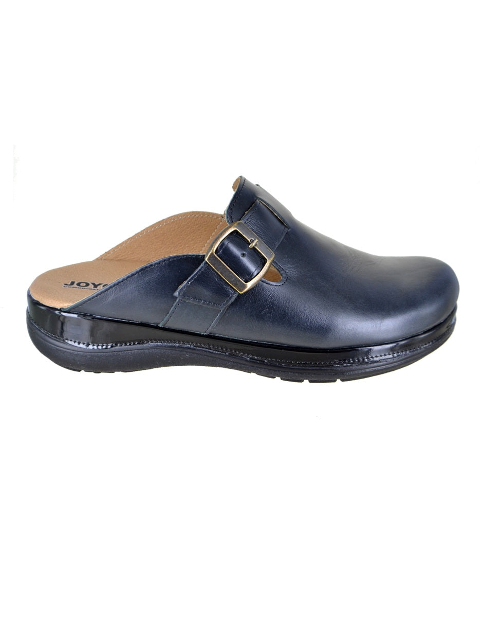 Mule Casual de Piel con Ajuste