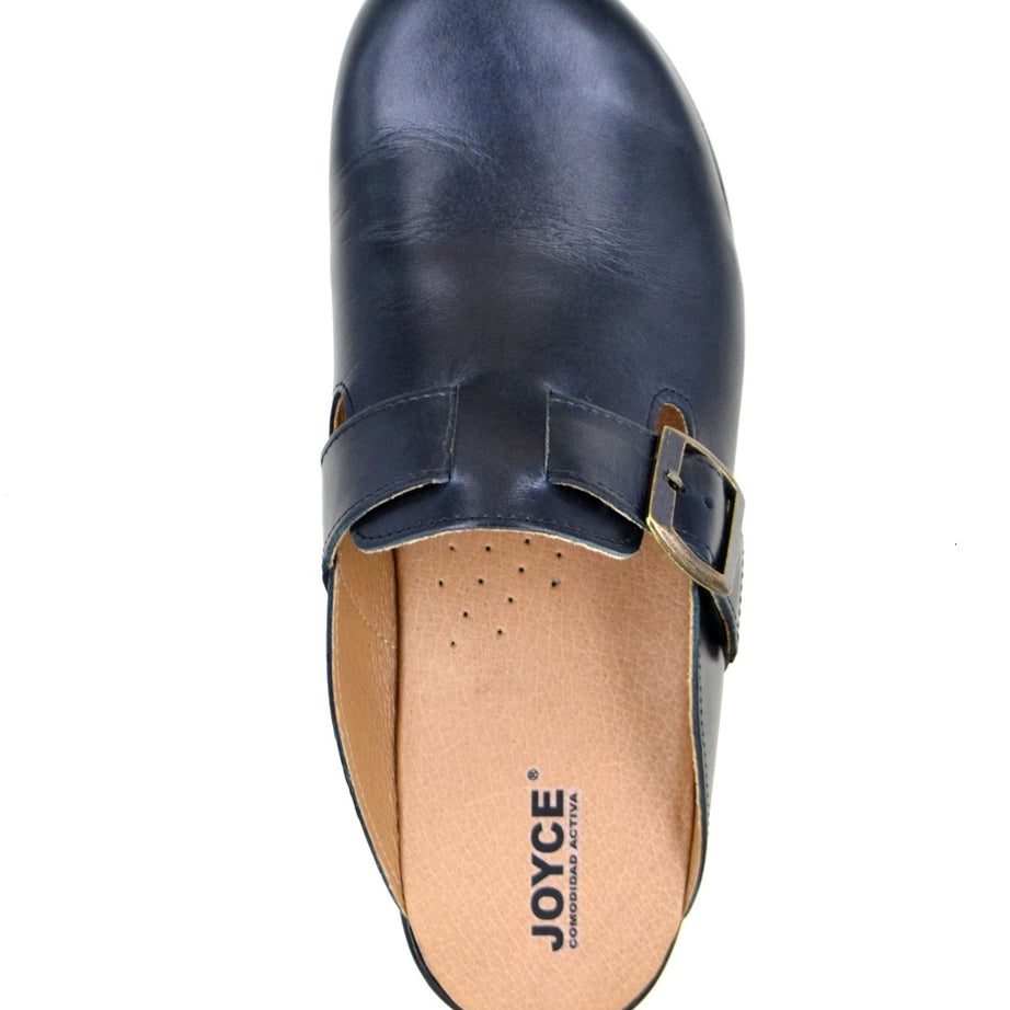 Mule Casual de Piel con Ajuste