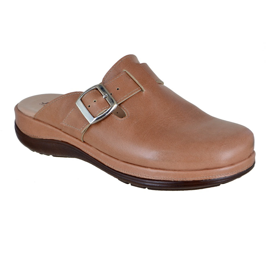 Mule Casual de Piel con Ajuste