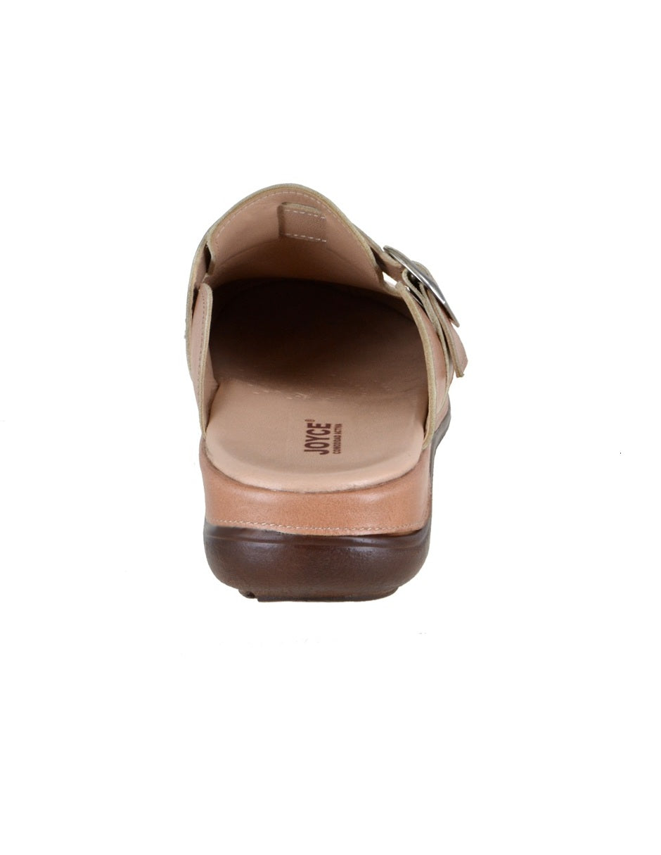 Mule Casual de Piel con Ajuste