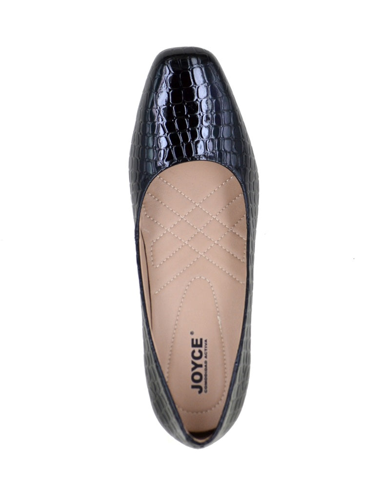 Zapatilla lisa texturizada