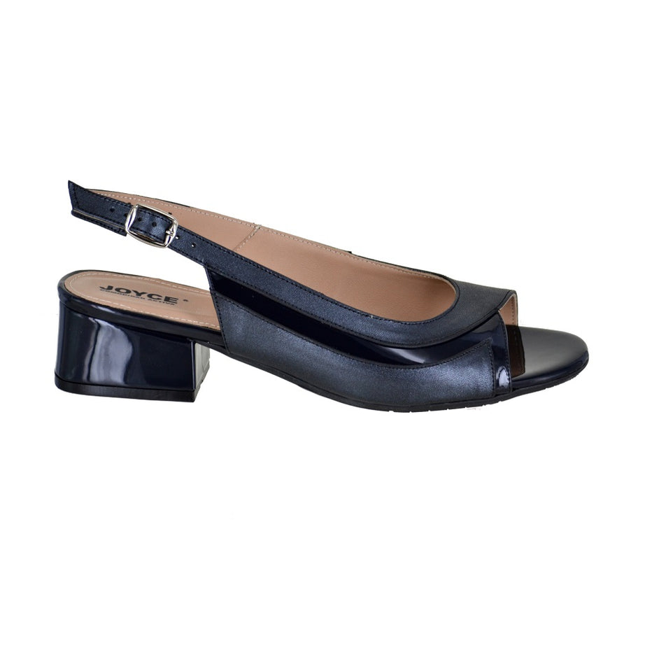 Sandalia de piel tipo Slingback