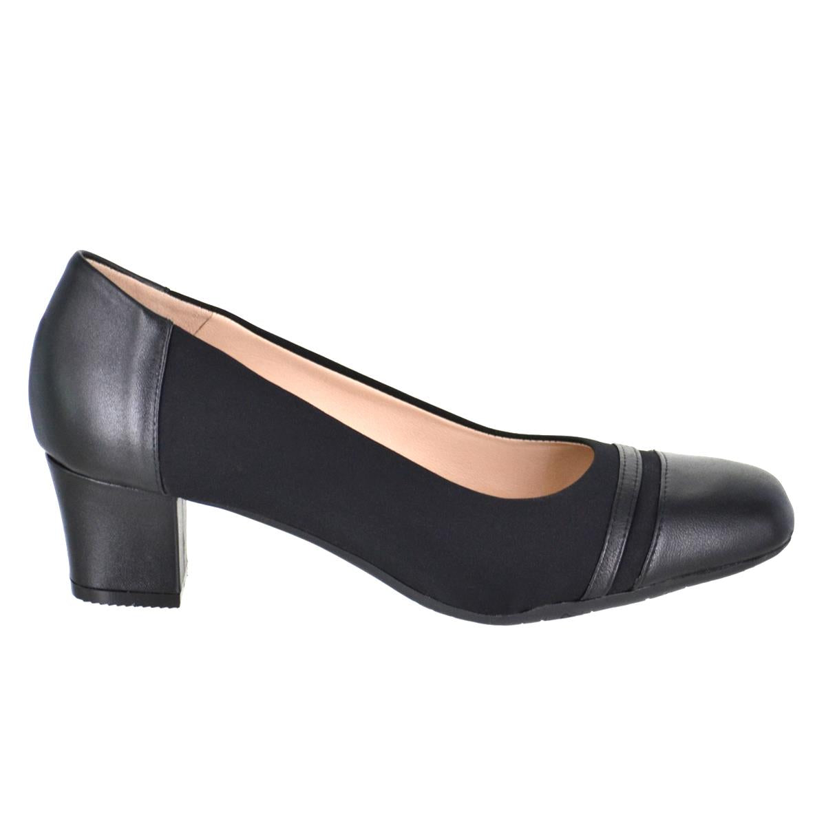Zapatilla clásica Joyce - negro licra