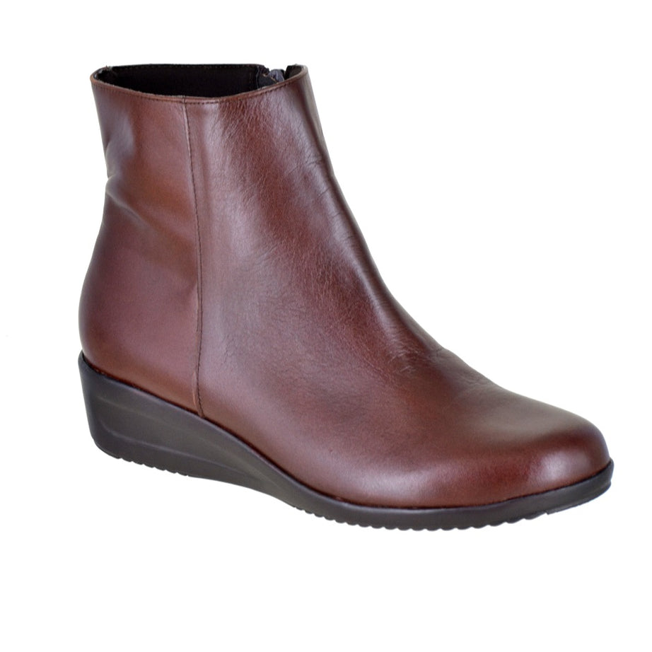 Botín clásico de piel