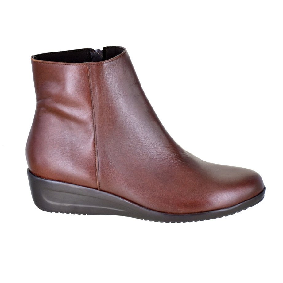 Botín clásico de piel