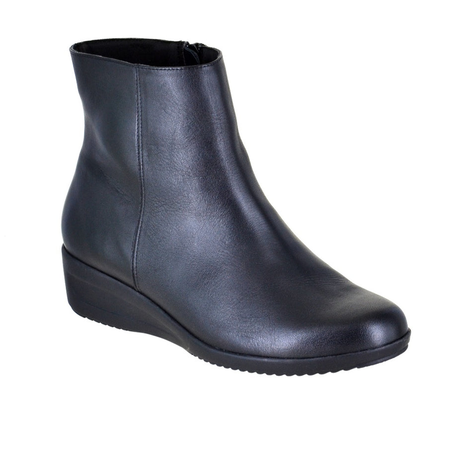 Botín clásico de piel