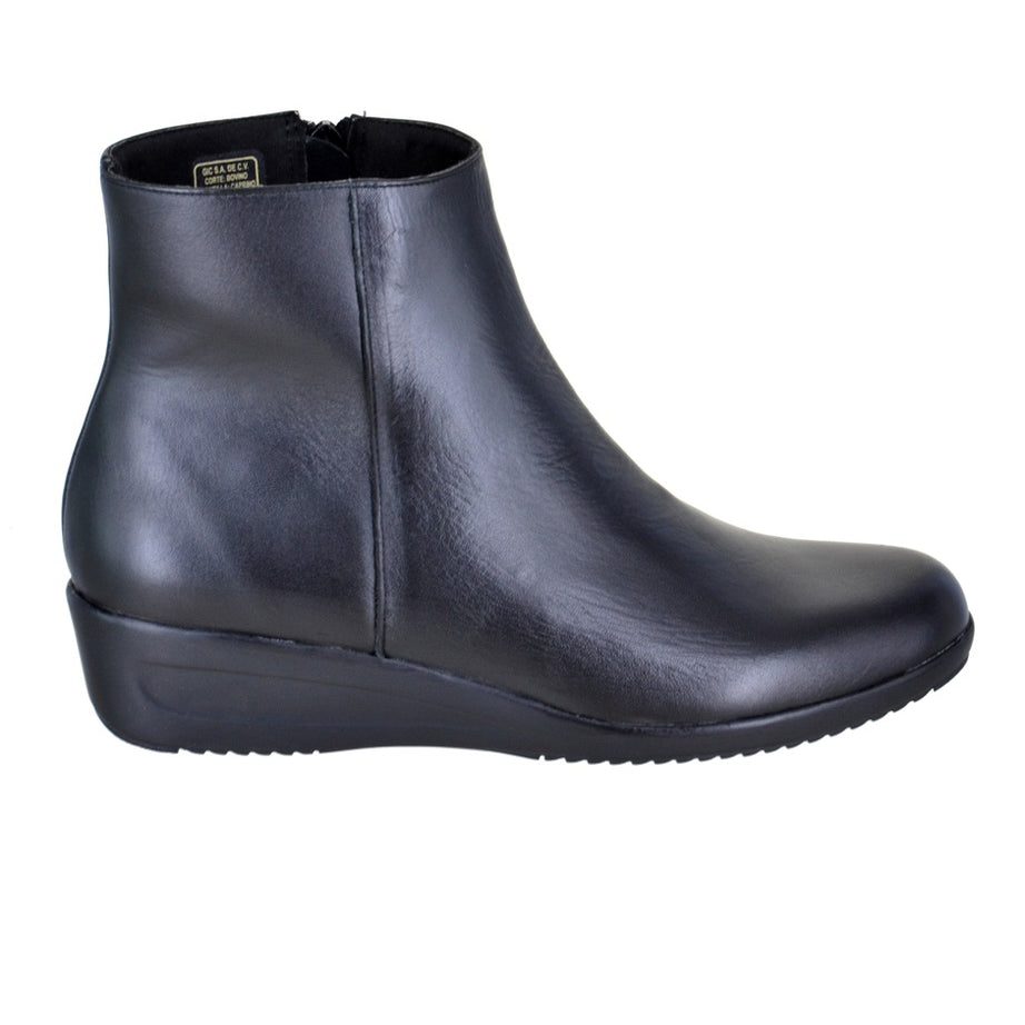 Botín clásico de piel